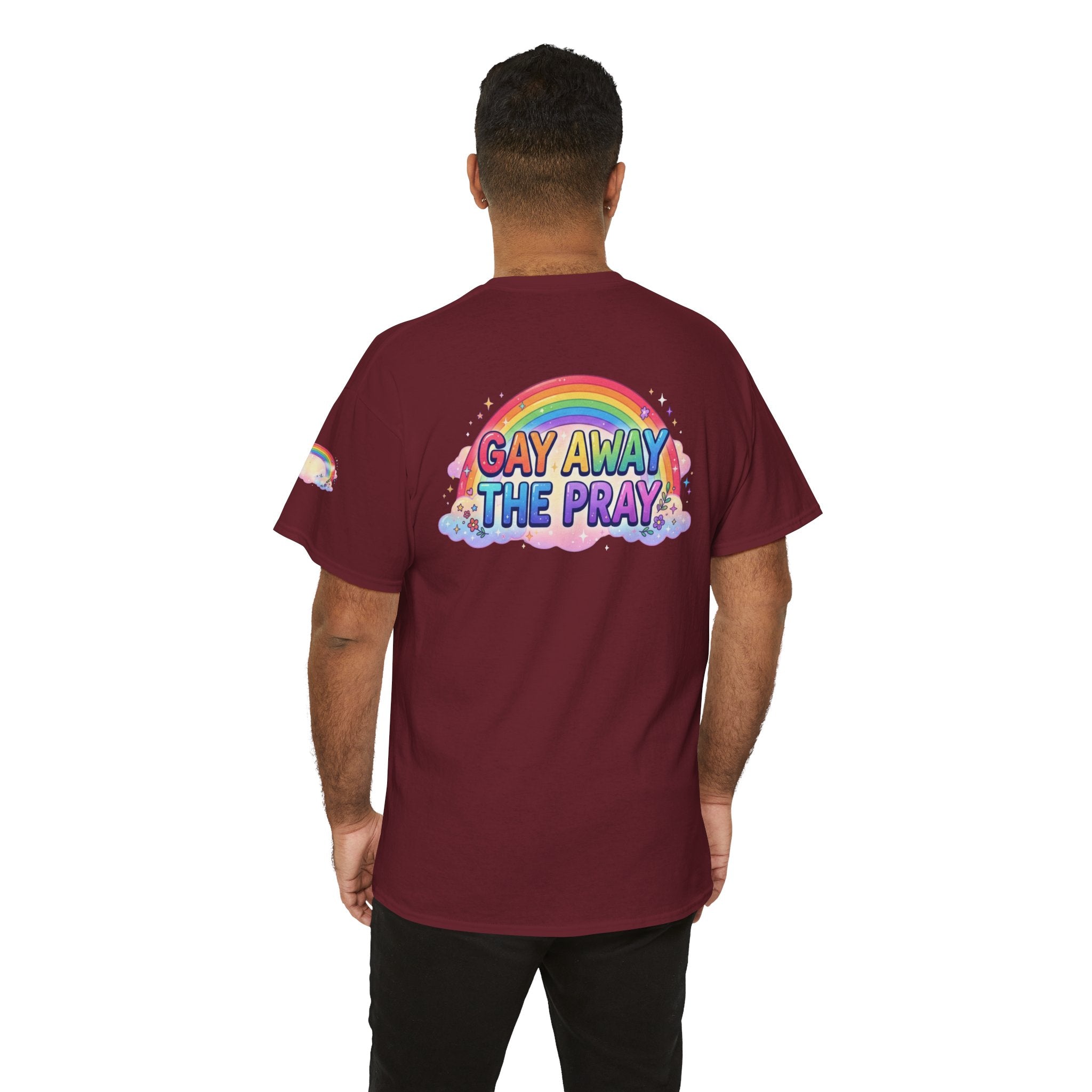 "Gay Away The Pray" Premium Graphic Tee