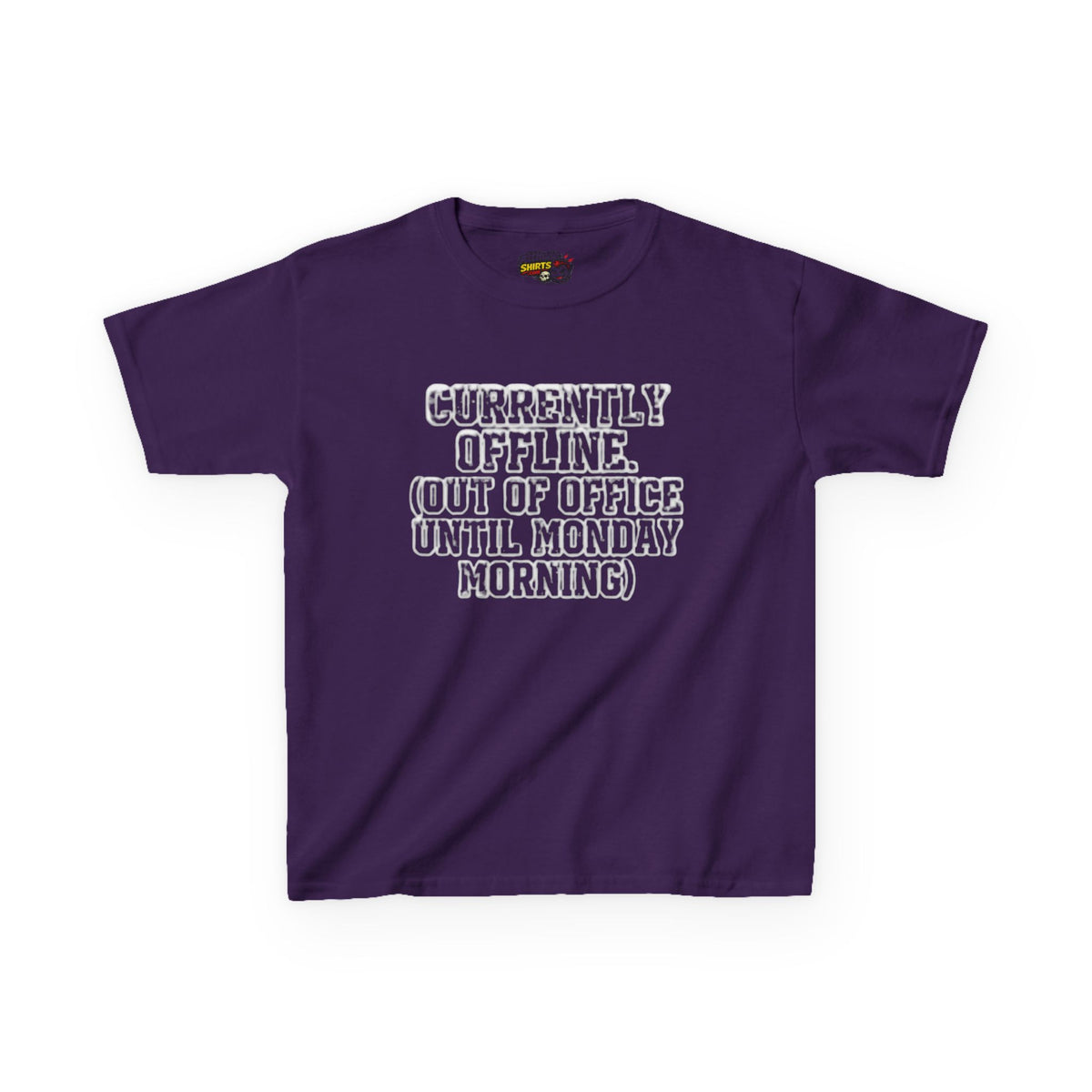 Color: Purple | Currently Offline Kids Tee