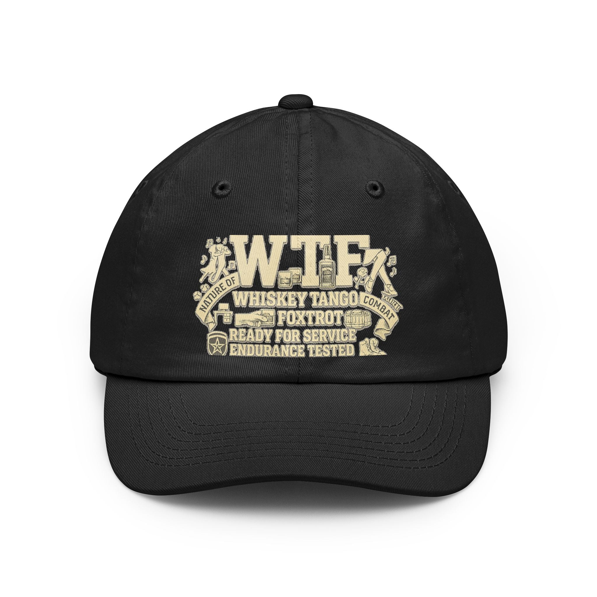 WTF Nature of Combat | Dad Hat — AttitudeShirts