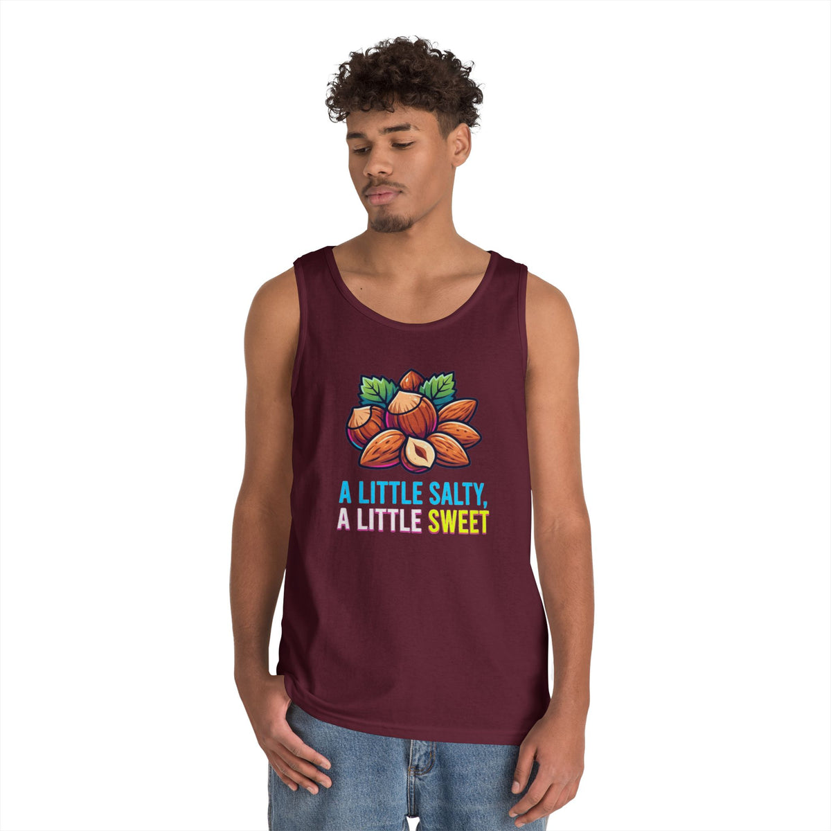 Color: Maroon | A Little Salty, A Little Sweet Tank Top