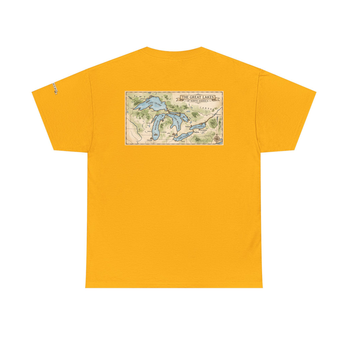 Color: Gold | 51st State Great Lakes Premium Graphic Tee