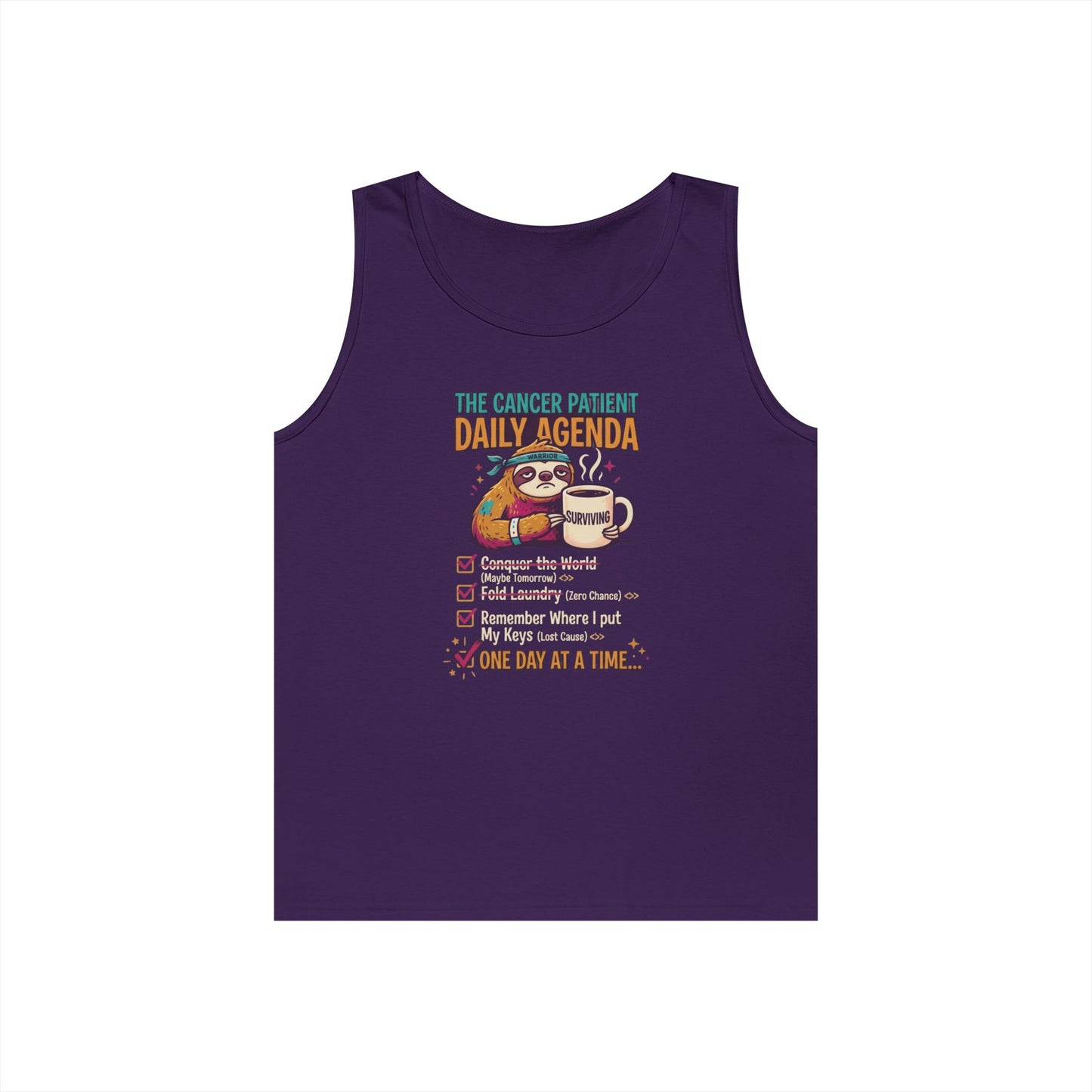 "Cancer One Day At A Time" Tank Top