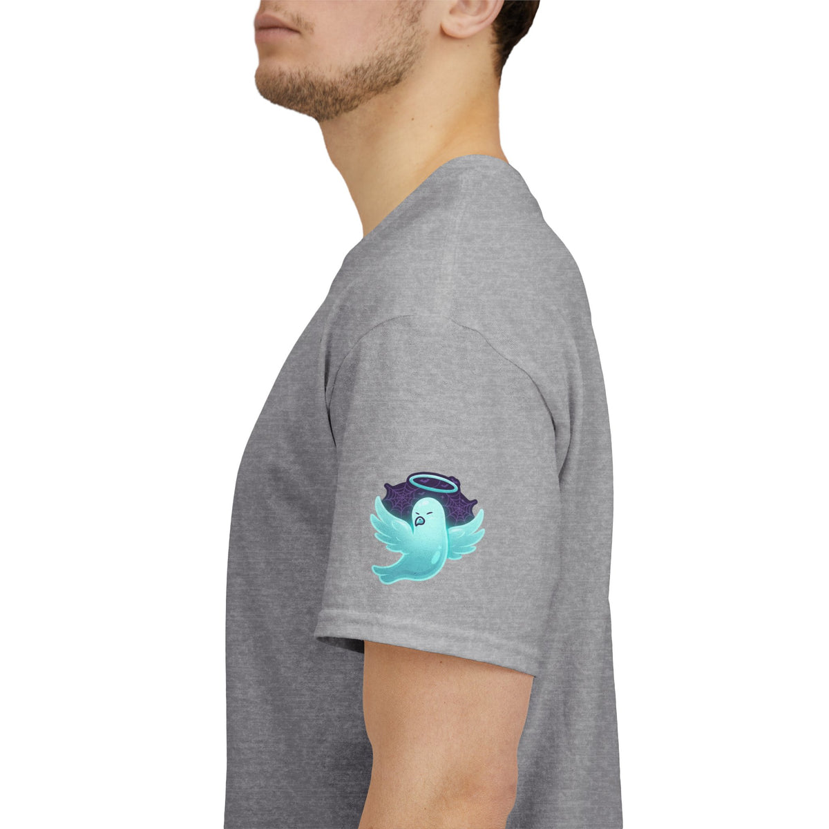 Color: Sport Grey | Holy Spirit of Halloween Premium Graphic Tee