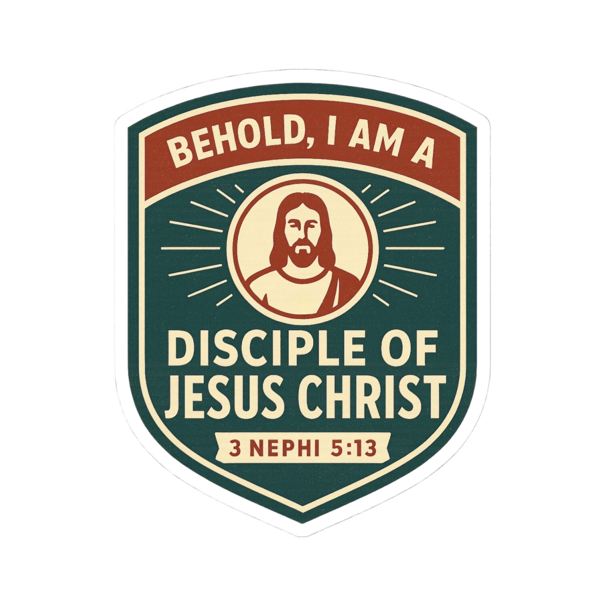 "Disciple of Christ" Sticker — Main
