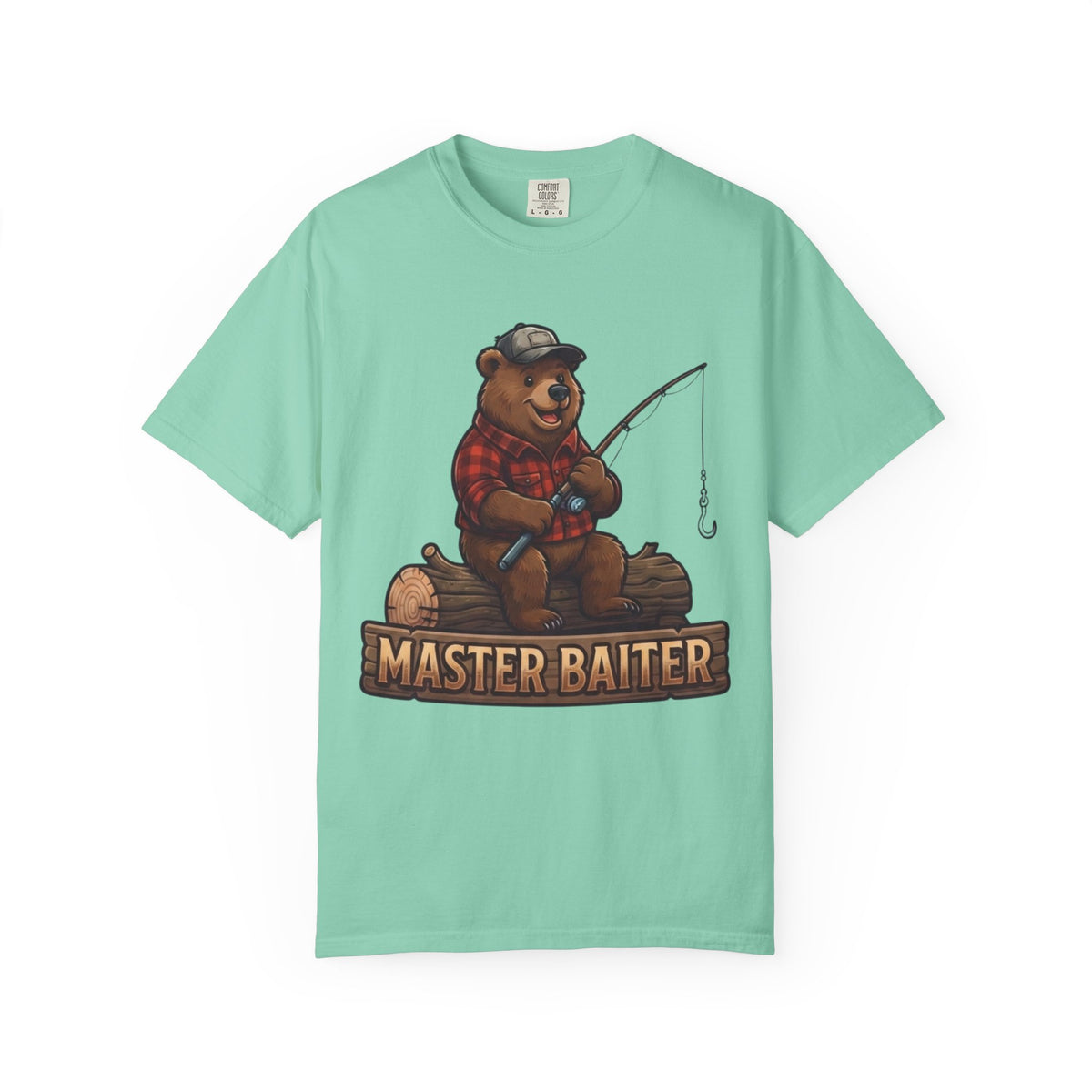 Color: Island Reef | Bear Master Baiter Unisex Garment-Dyed Tee