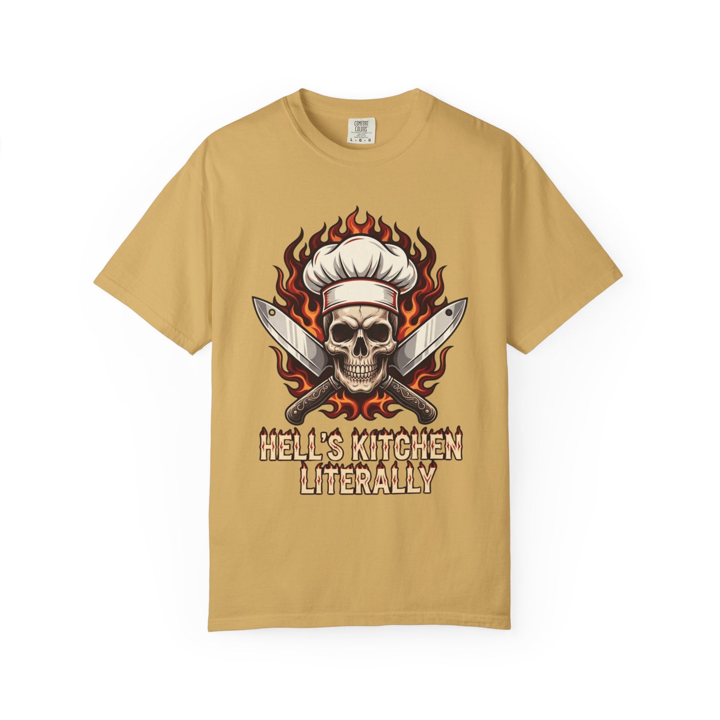 "Hell's Kitchen Literally" Unisex Garment-Dyed Tee