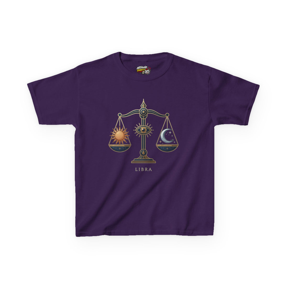 "Libra The Balanced Scales" Kids Tee