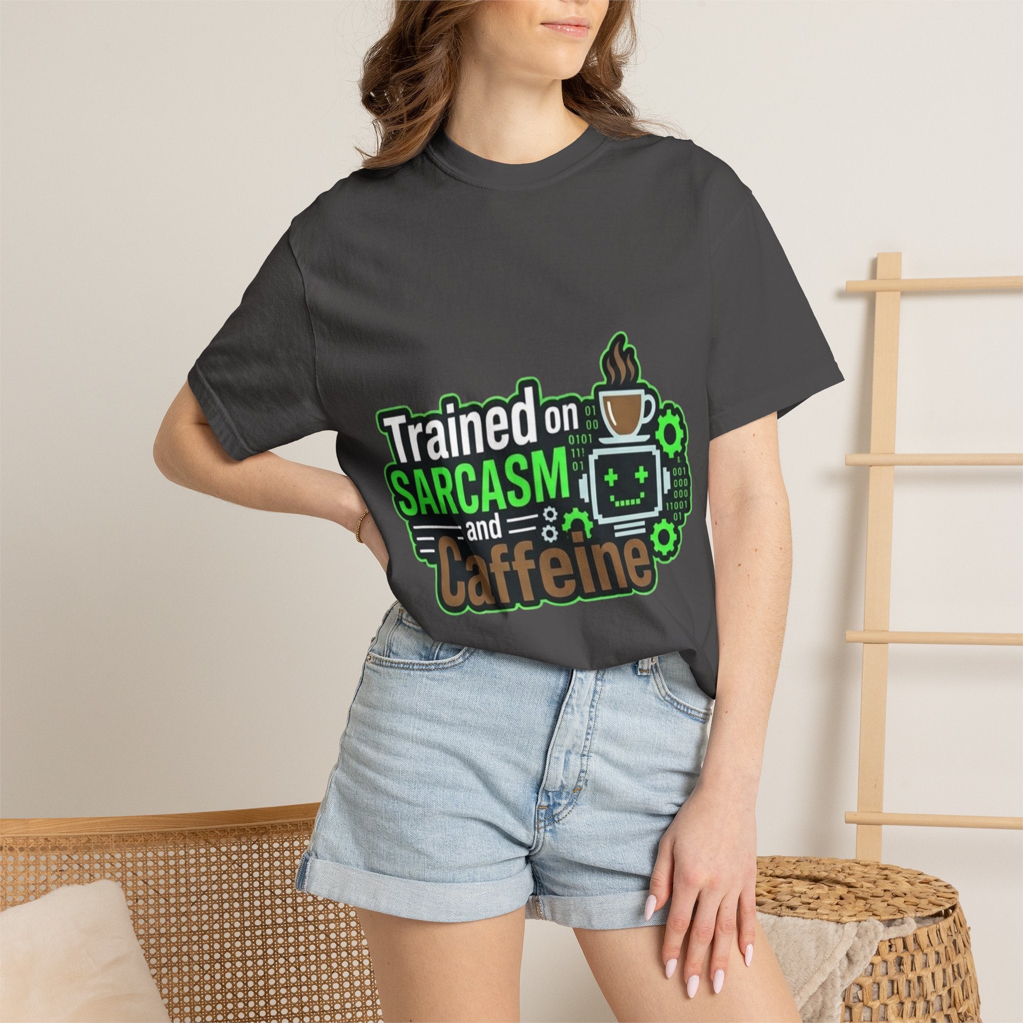 Sarcasm Training Graduate | Garment-Dyed Tee — AttitudeShirts