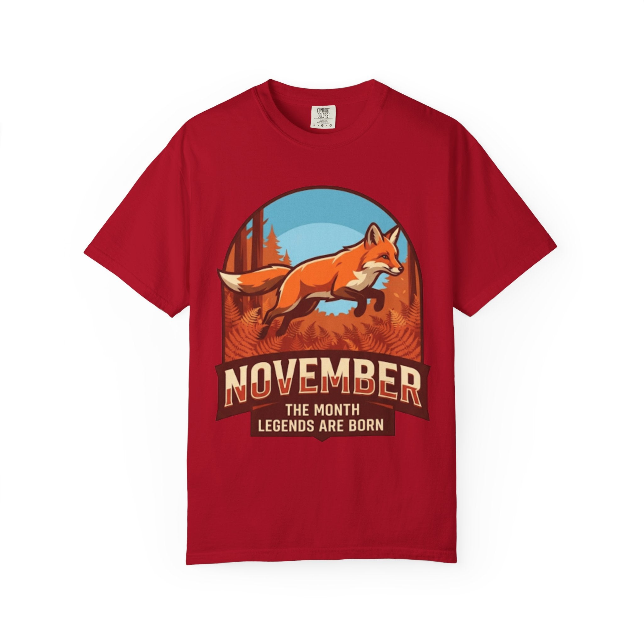 "November Legend" Unisex Garment-Dyed Tee
