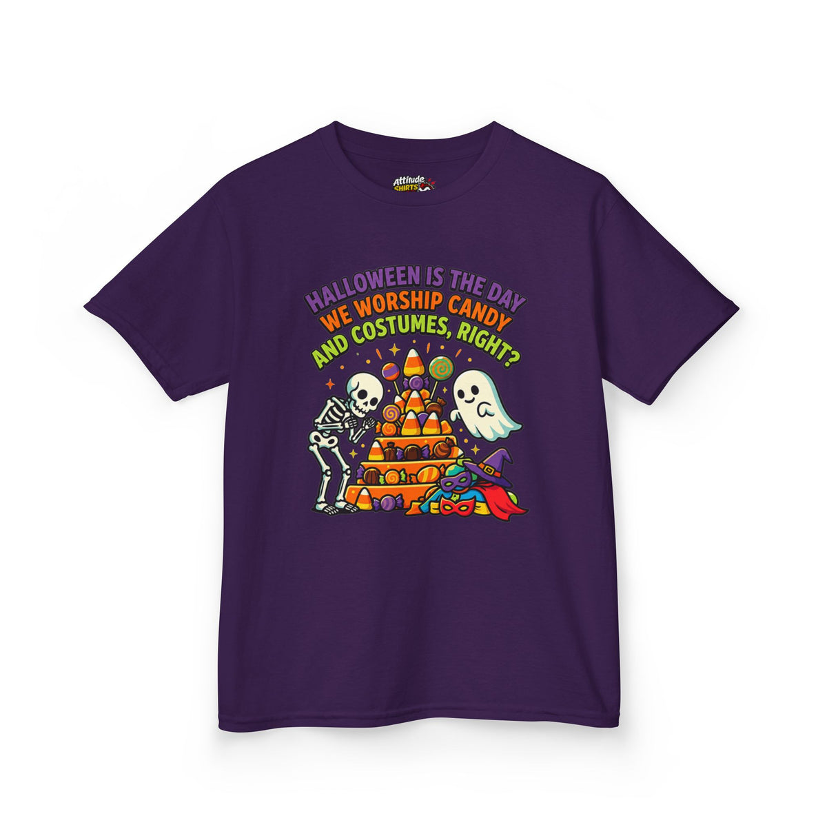 Color: Purple | Worship Candy Kids Tee