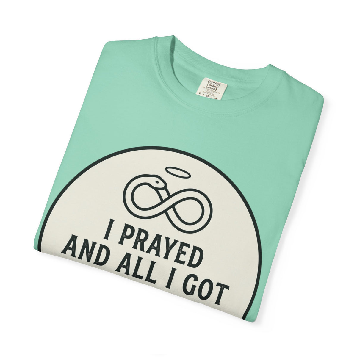 "Good Book Series Original Sin" Unisex Garment-Dyed Tee