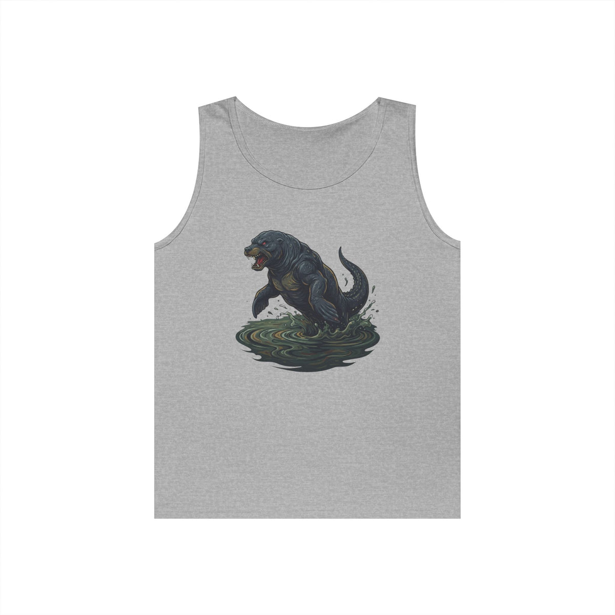Color: Sport Grey | Bunyip (Australian Aboriginal Mythology) Tank Top