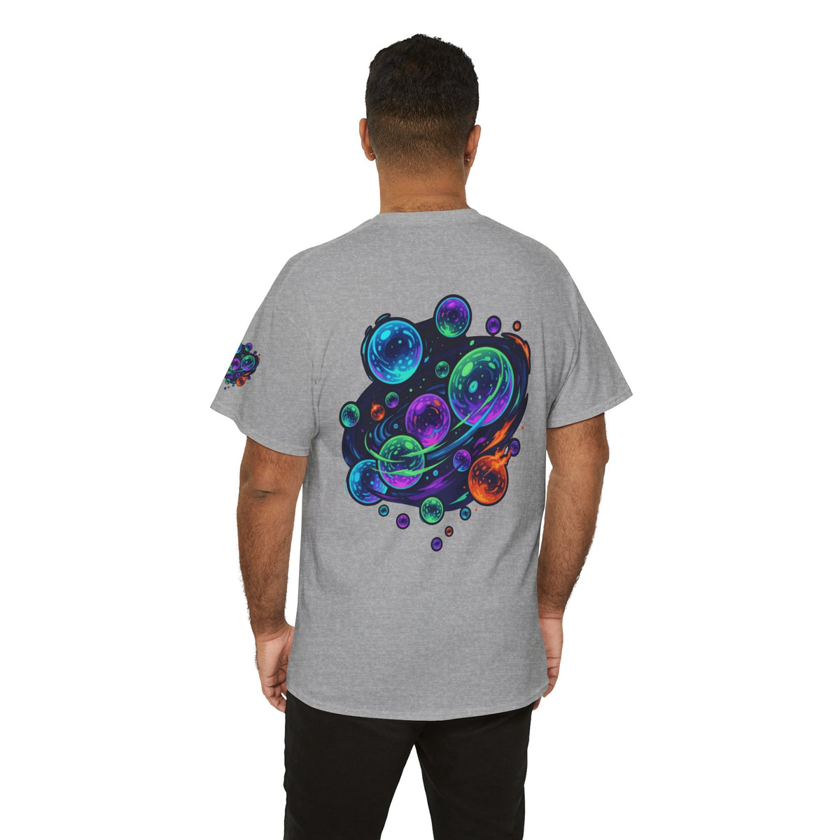 Color: Sport Grey | MinMin Lights (Australian Folklore) Premium Graphic Tee