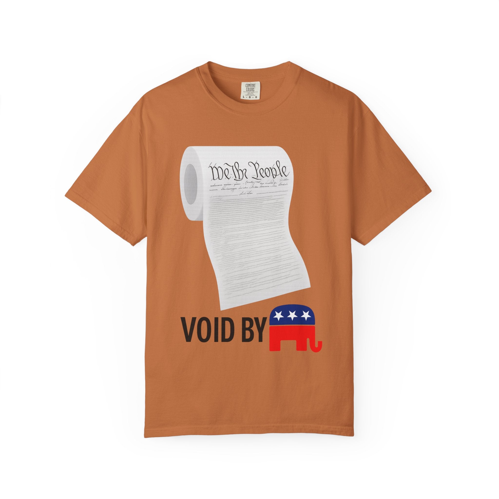 "Constitution Toilet Paper" Unisex Garment-Dyed T-shirt