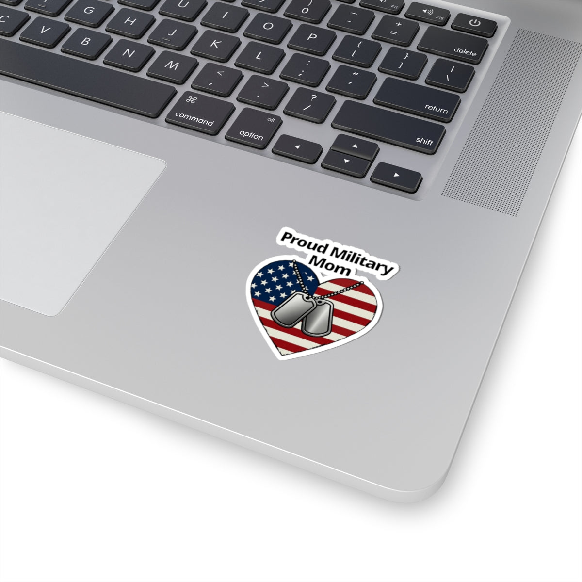 "Proud Military Mom" Sticker — Main