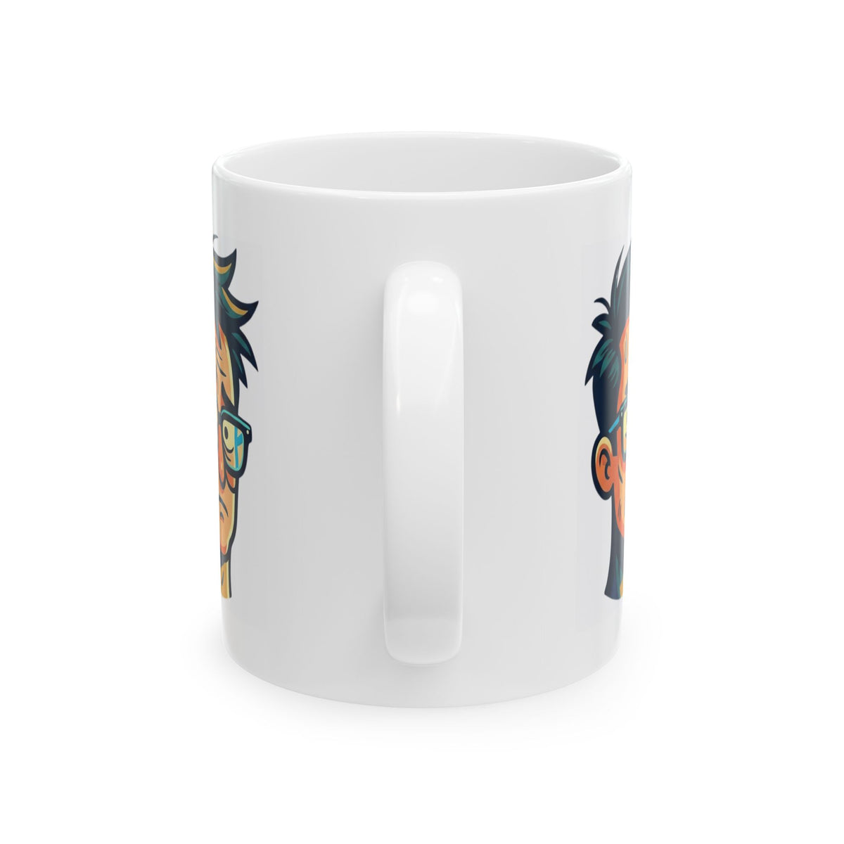 "Responsible Adult Costume" White Ceramic Mug — Graphic