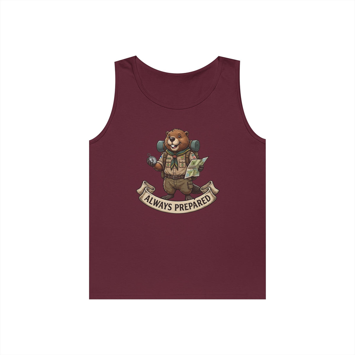 Color: Maroon | Always Prepared Tank Top
