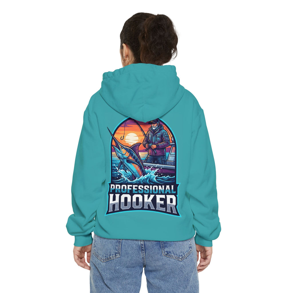 "Professional Hooker" Garment-Dyed Hoodie