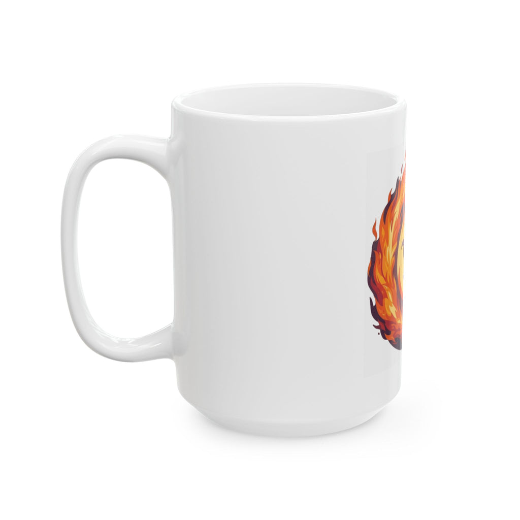 "I'm Going to Hell" White Ceramic Mug — Graphic