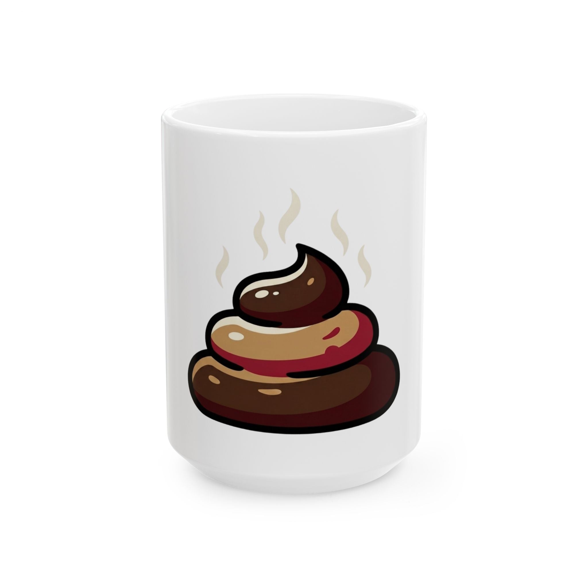 "This is Dogshit" White Ceramic Mug — Graphic