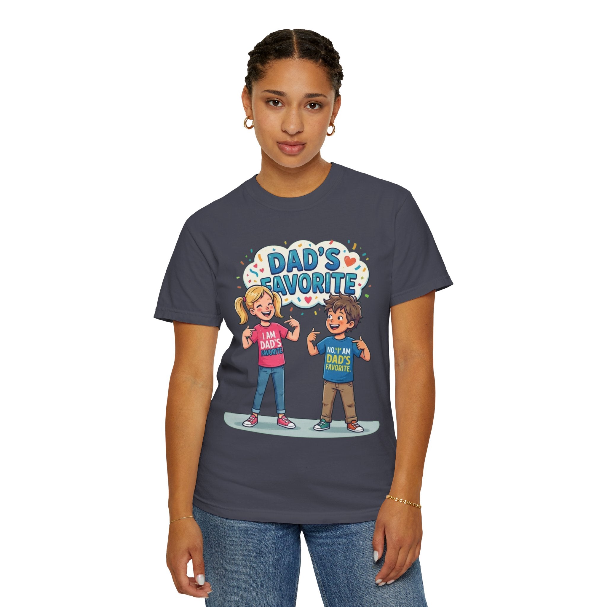 "Dad's Favorite" Unisex Garment-Dyed Tee