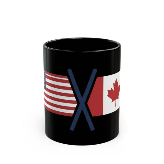 "Tariff Is The Most Beautiful Word" Black Ceramic Mug — Graphic