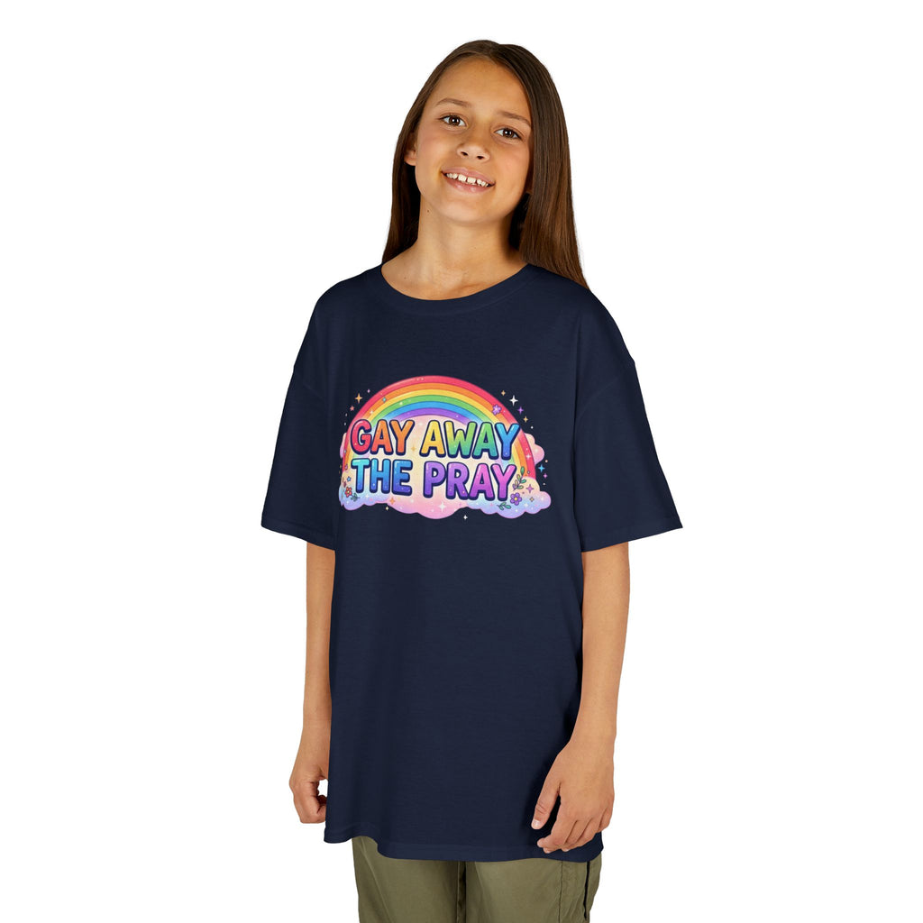 "Gay Away The Pray" Kids Tee