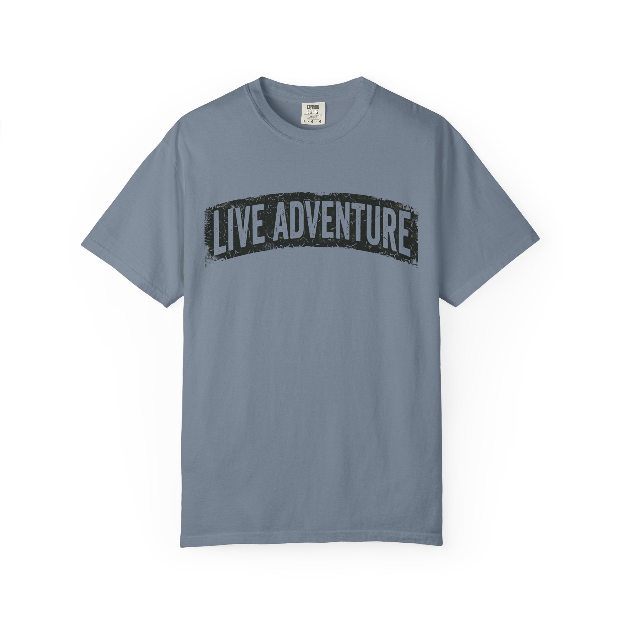 "Live Adventure" Unisex Garment-Dyed Tee