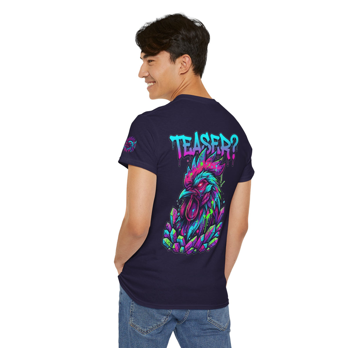 Color: Blackberry | Cock Teaser Premium Graphic Tee