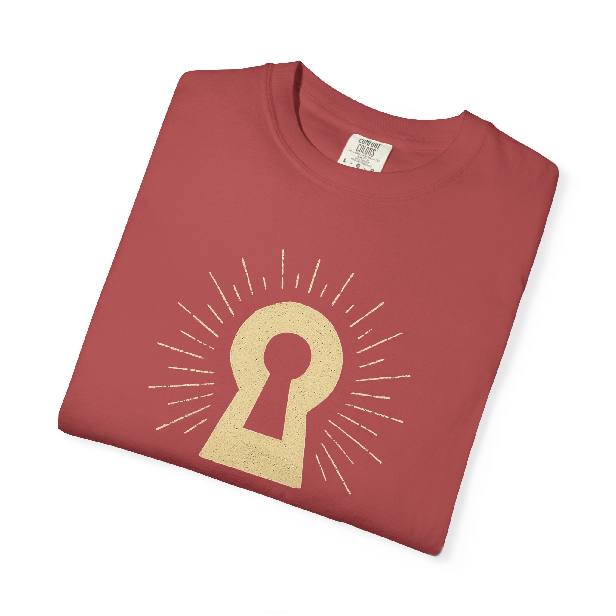 "Celestial Room Escape Artist" Unisex Garment-Dyed T-shirt