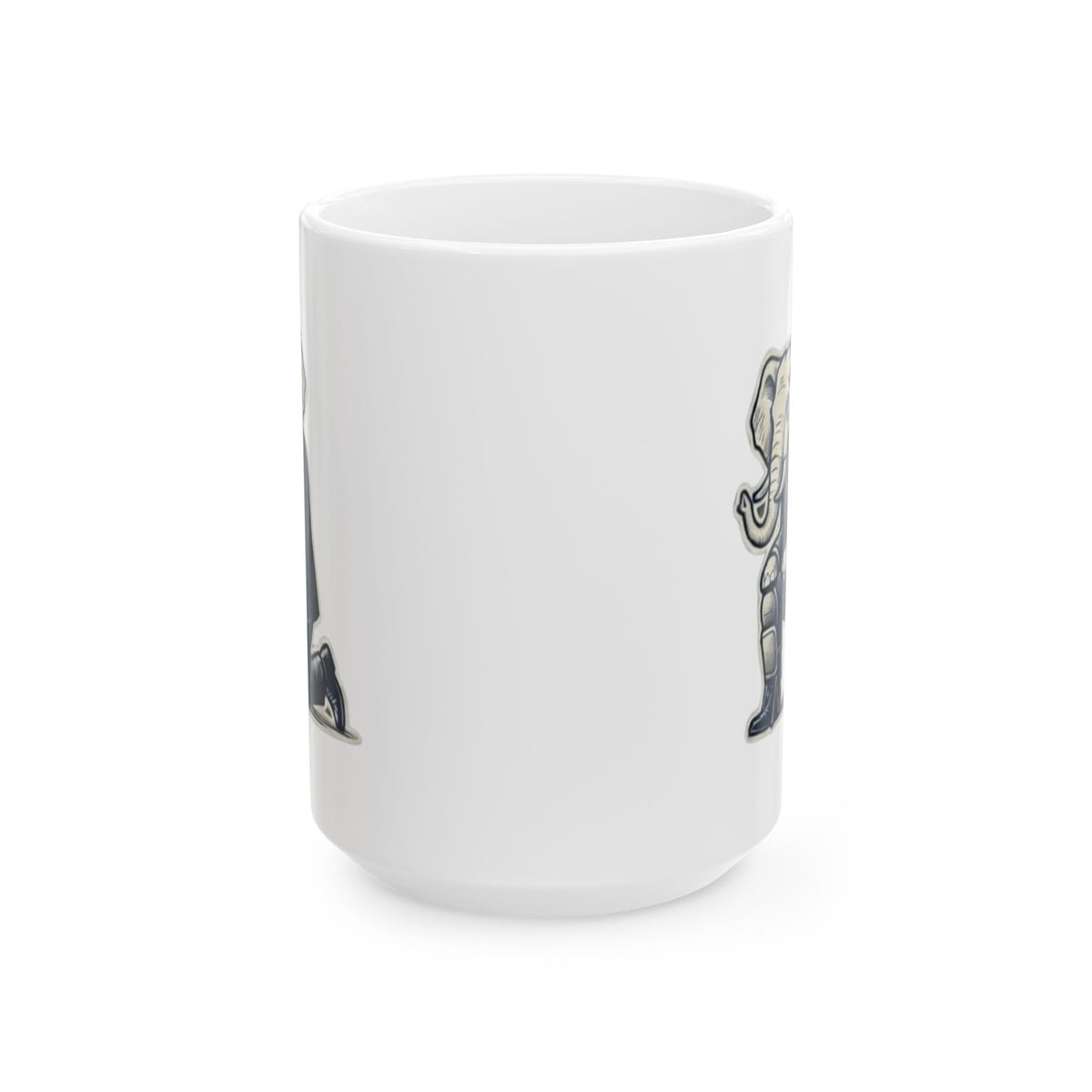 "The Knee Pad Caucus" White Ceramic Mug — Graphic