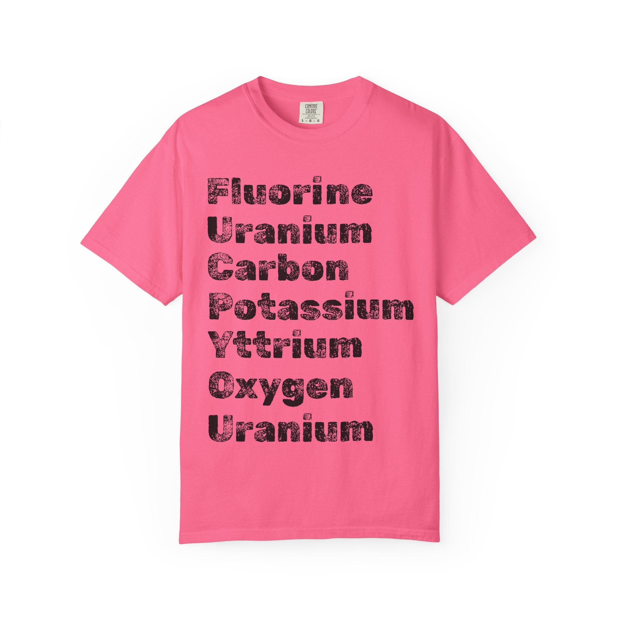 "Periodic Salt" Unisex Garment-Dyed T-shirt