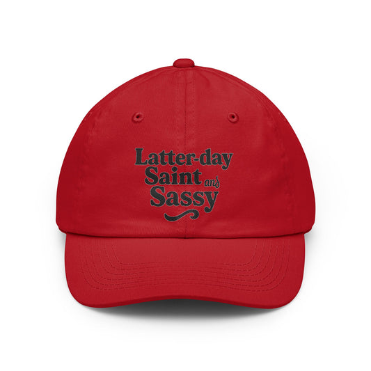 Color: Red | Latter Day Saint and Sassy Dad Hat