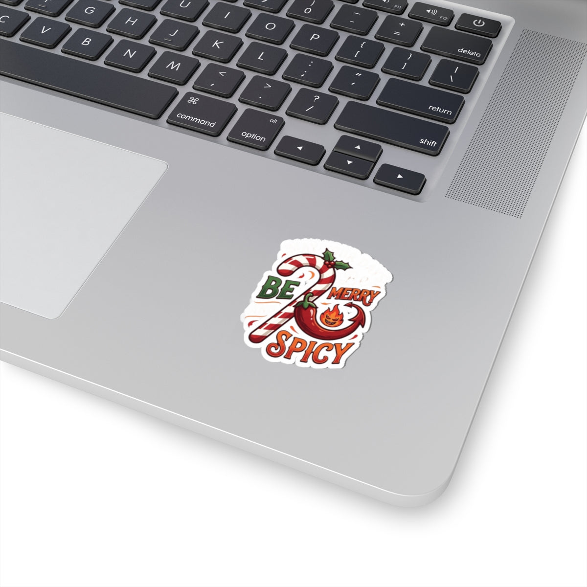 "May Your Days Be Merry and Spicy" Sticker — Main