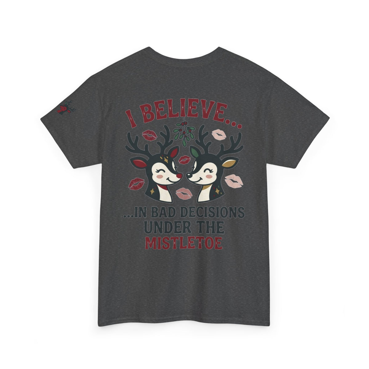 "Bad Decisions Under the Mistletoe" Premium Graphic Tee