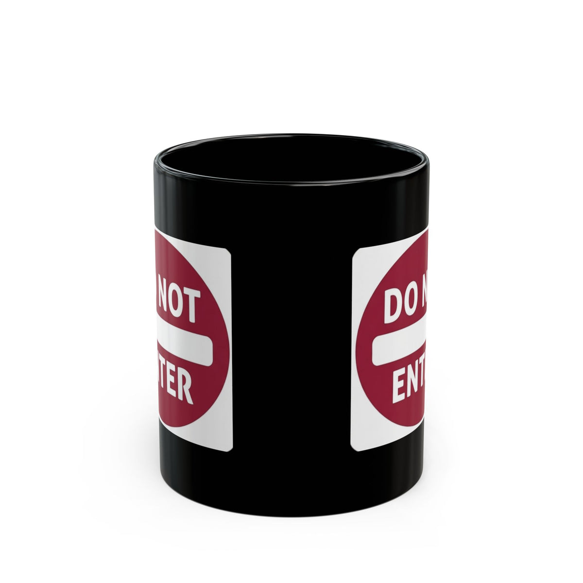 "I Cooked I Ate" Black Ceramic Mug — Graphic
