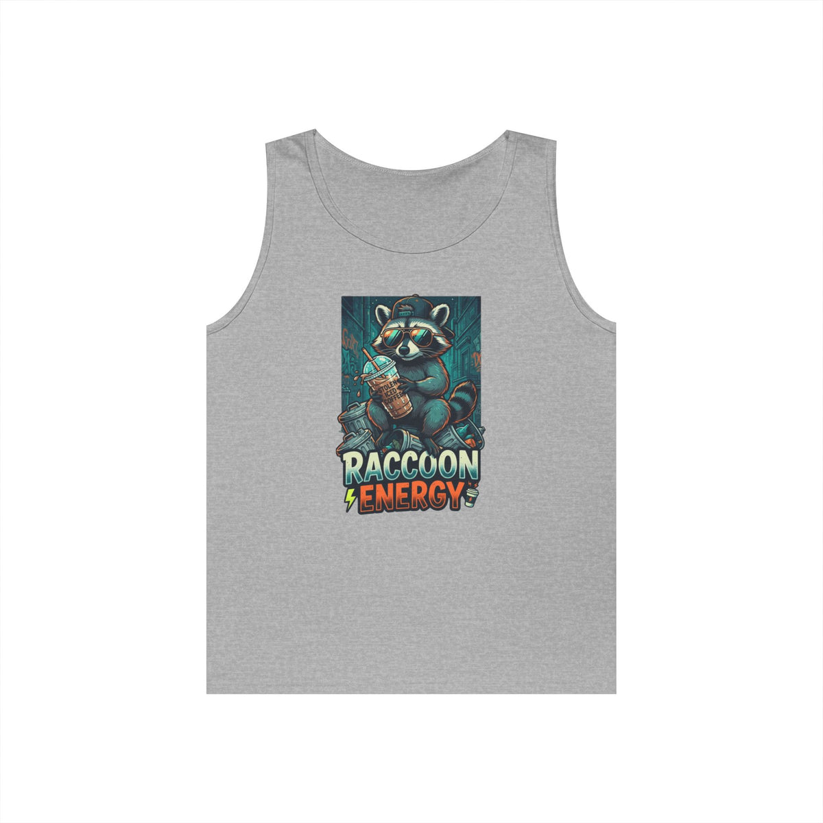 "Raccoon Energy" Tank Top