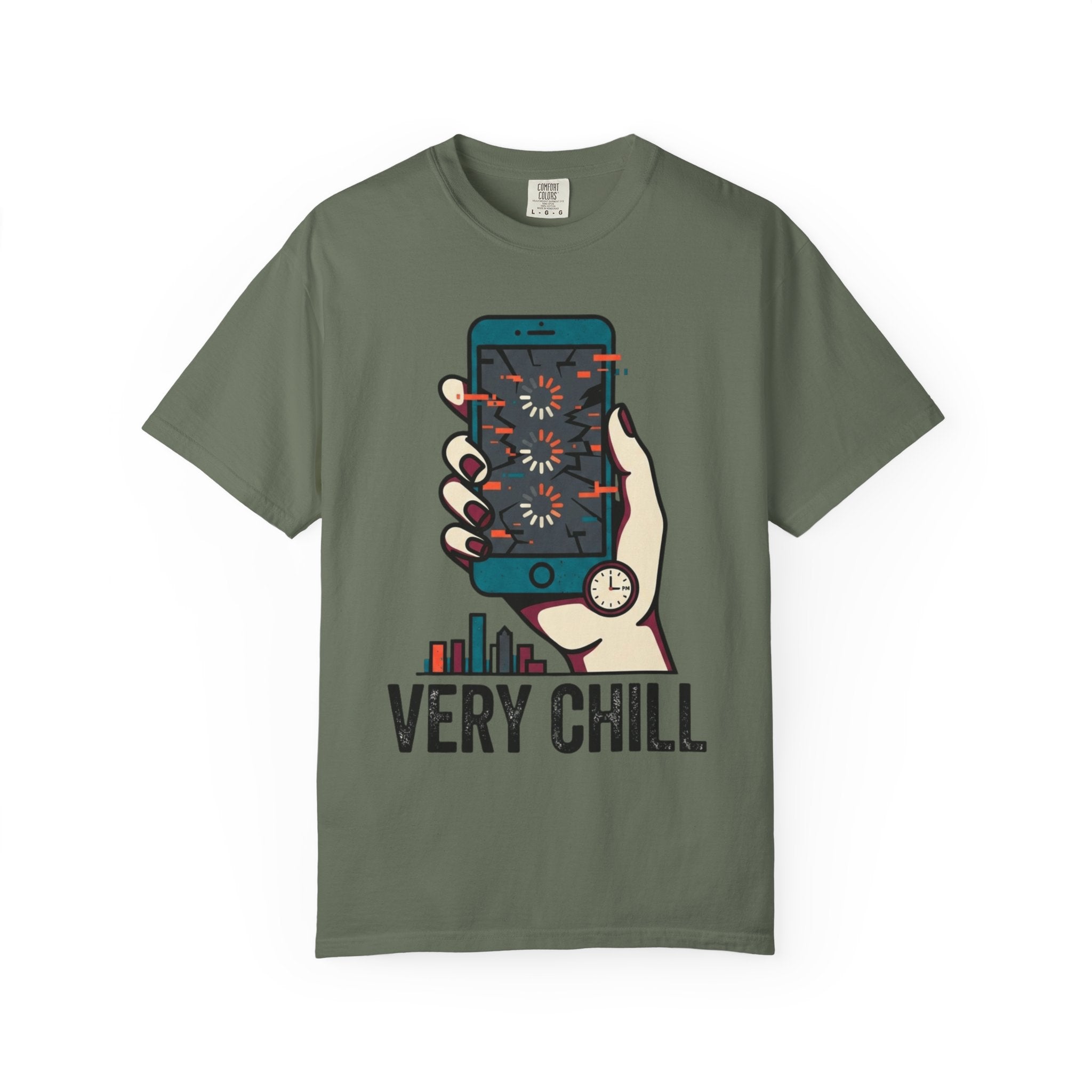 "Very Chill" Unisex Garment-Dyed Tee