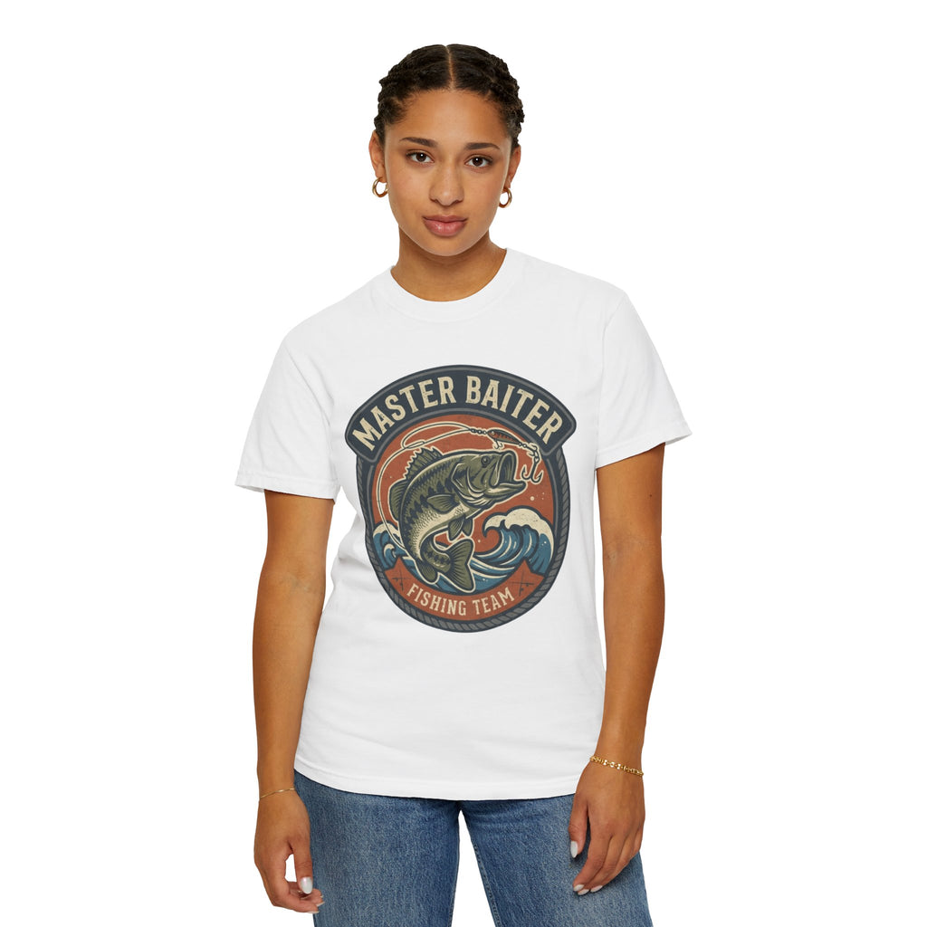 "Master Baiter" Unisex Garment-Dyed Tee