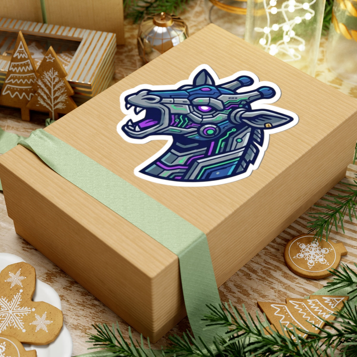 "Cyber Giraffe" Sticker