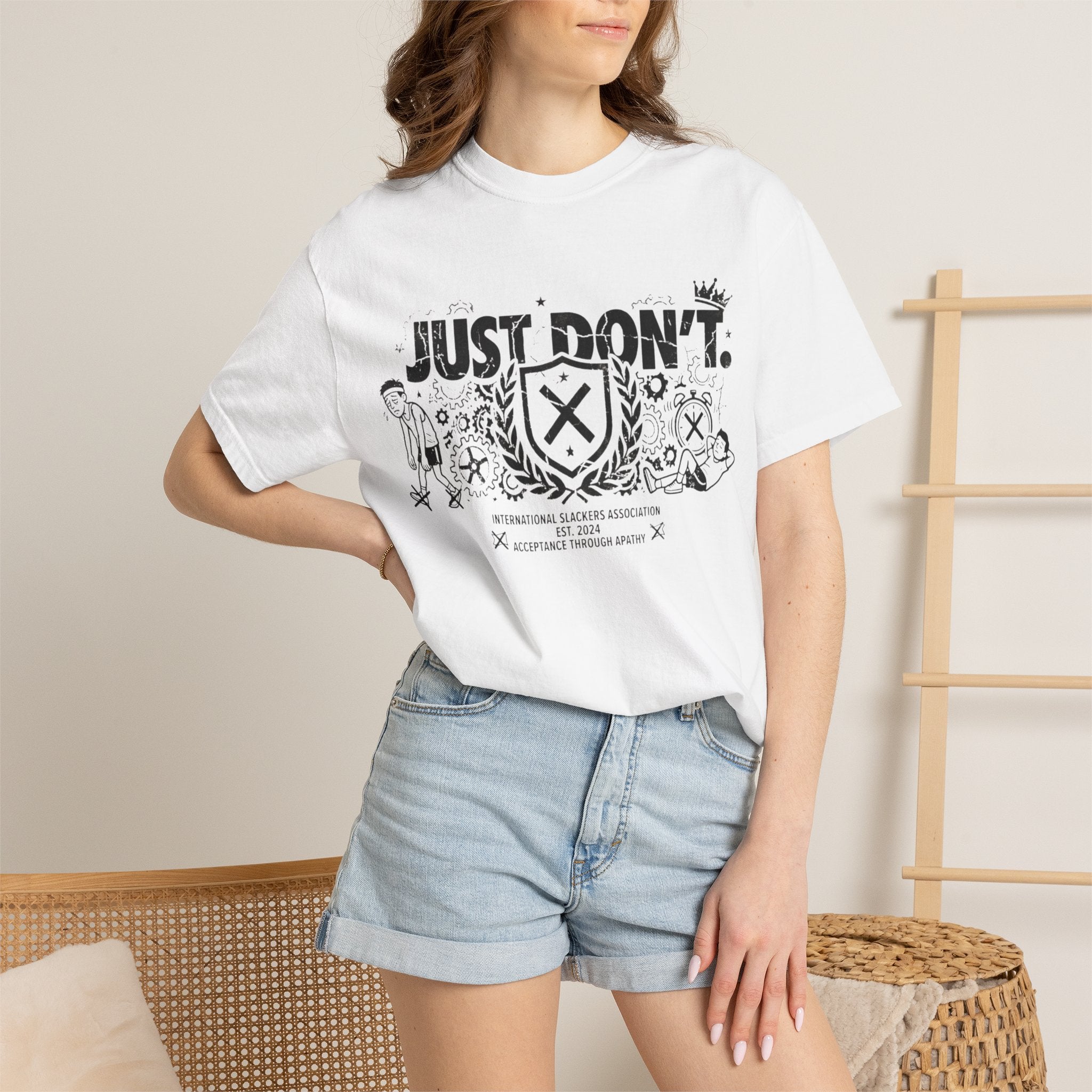 The Anti-Motivational Manifesto | Garment-Dyed Tee — AttitudeShirts