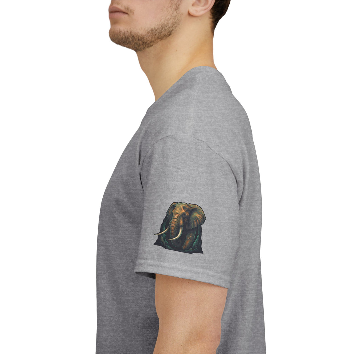 Color: Sport Grey | Grootslang (South African Mythology) Premium Graphic Tee