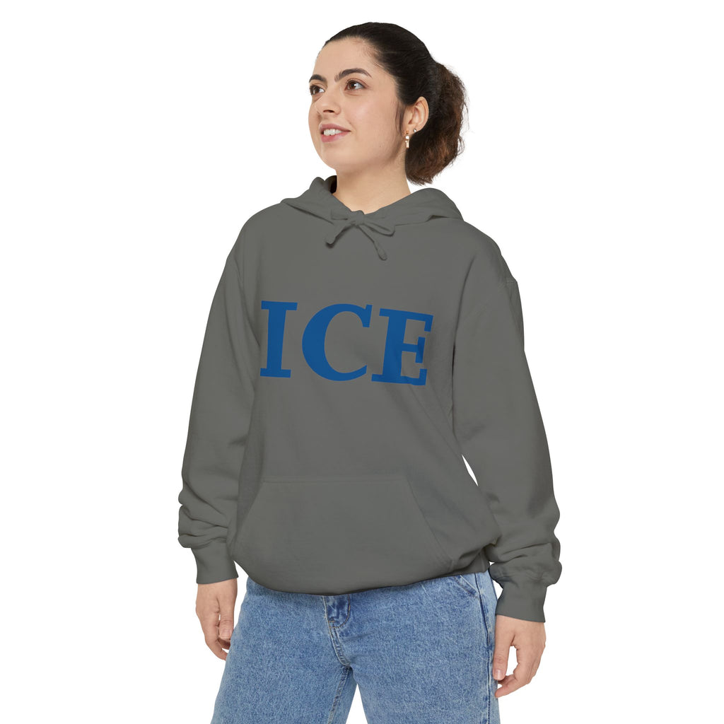 Cold As ICE | Garment-Dyed Hoodie — AttitudeShirts