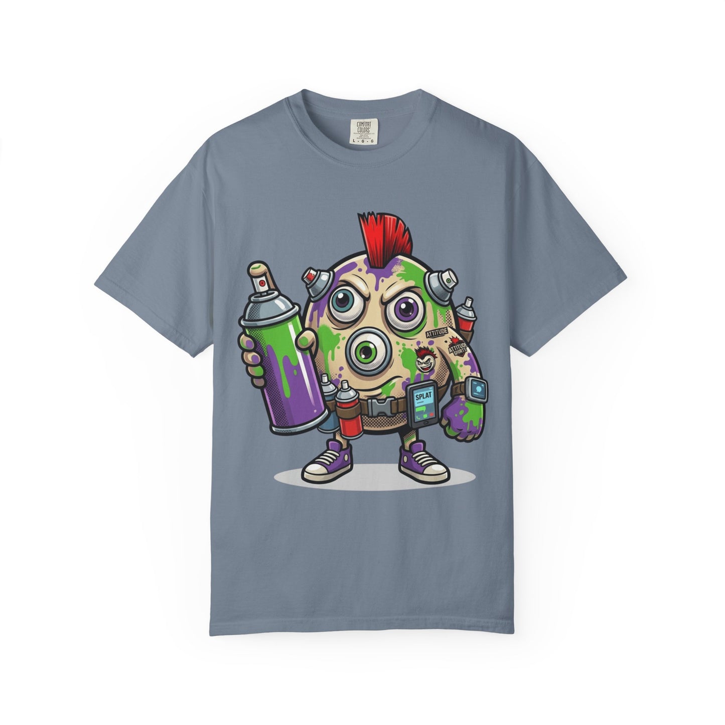 "Graffiti" Unisex Garment-Dyed Tee