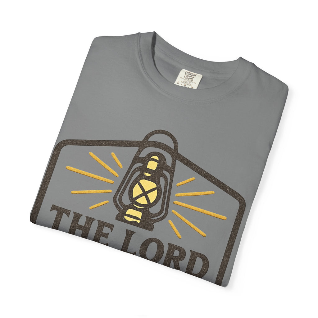 "The Lord is My Light" Unisex Garment-Dyed T-shirt