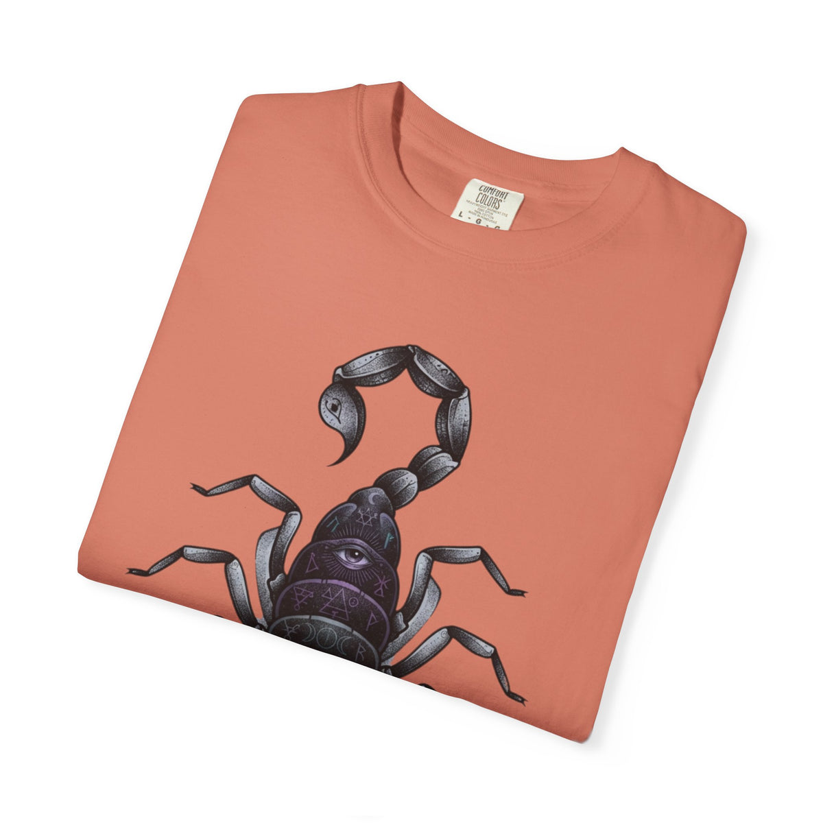 "Scorpio The Mystical Scorpion" Unisex Garment-Dyed Tee