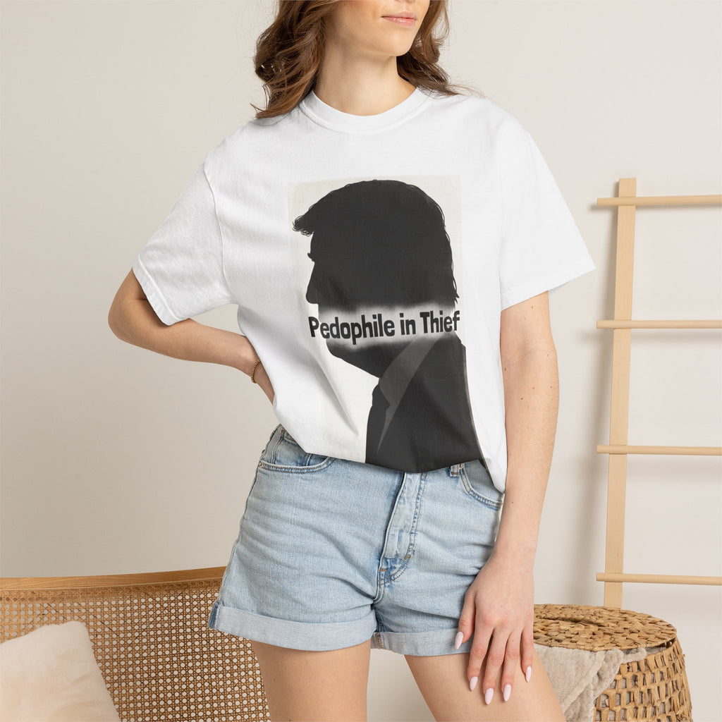Pedo in Thief | Garment-Dyed Tee — AttitudeShirts