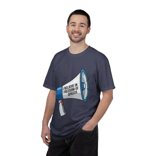 "Freedom of Speech" Unisex Garment-Dyed T-shirt