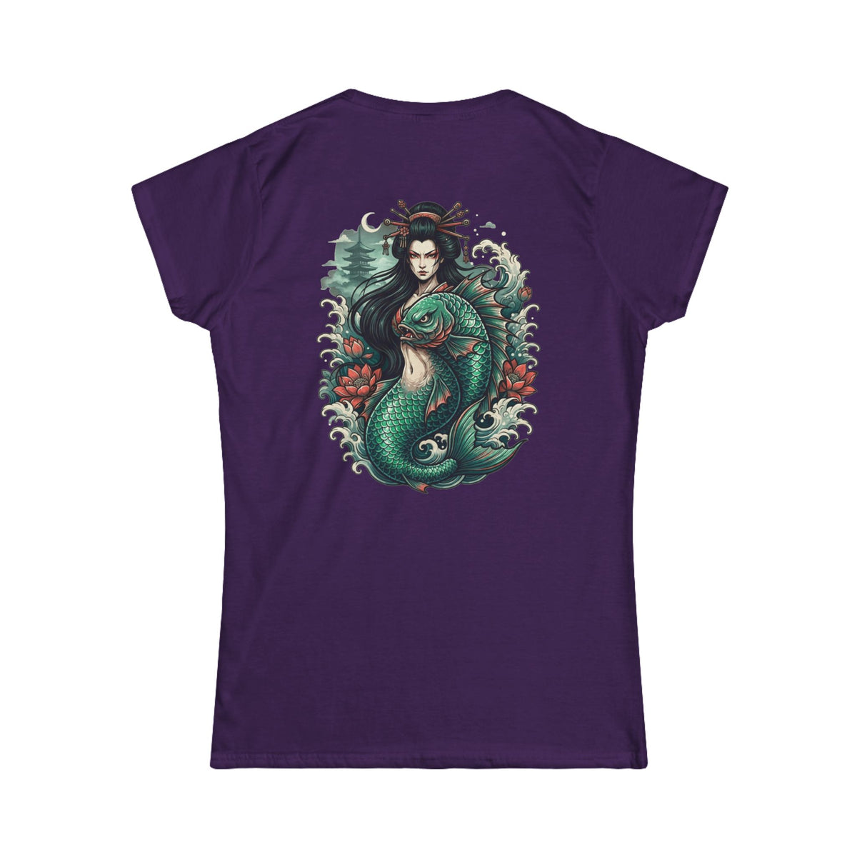 Color: Purple | Ningyo (Japanese Folklore) Women's Tee