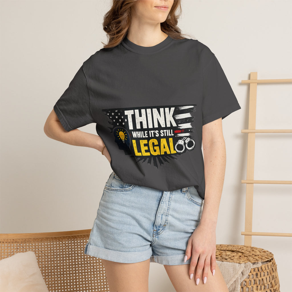 Think (Apparently It's Revolutionary) | Garment-Dyed Tee — AttitudeShirts
